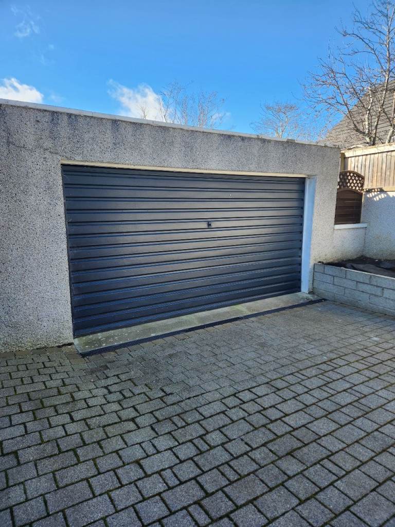 Double Garage Door and Automatic Opener