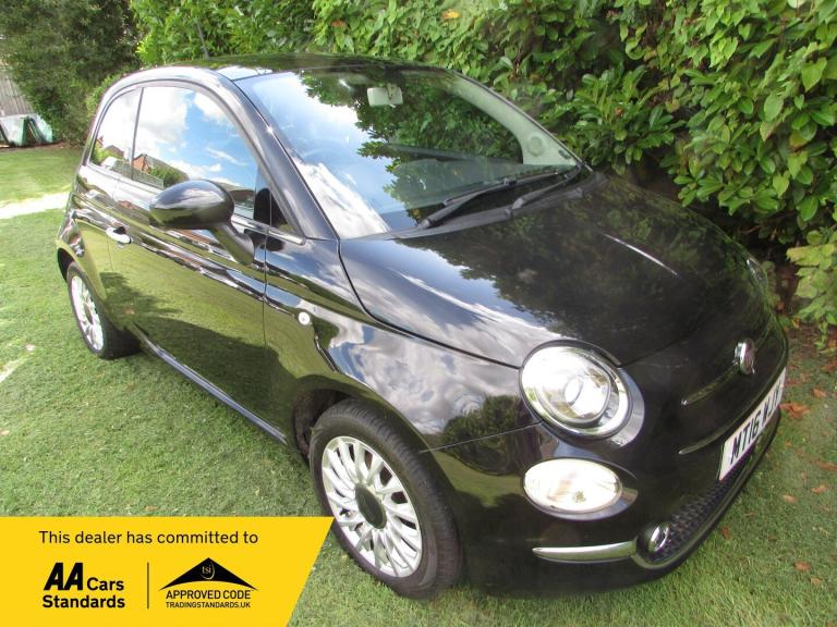 2016 Fiat 500 1.2 Lounge 3dr Dualogic HATCHBACK Petrol Automatic