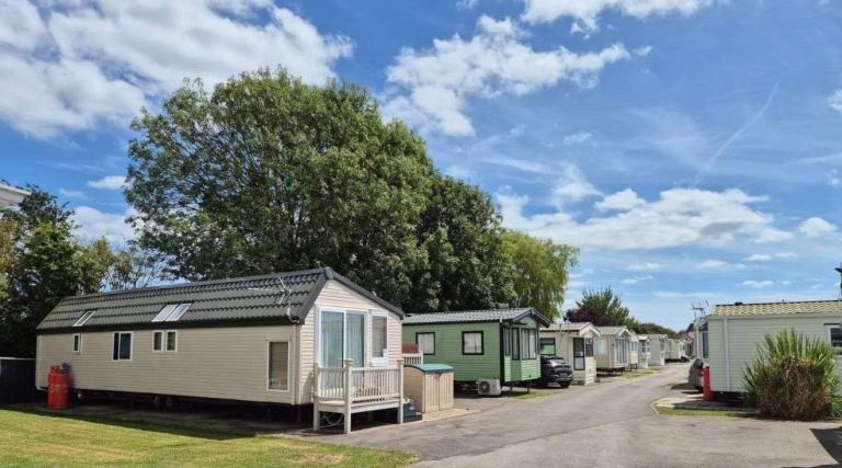 Static caravan / Twin unit lodge pitches available at Riverview Holiday Park LN4