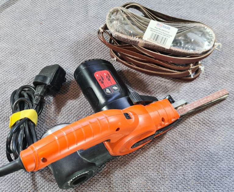 Corded Black and Decker Powerfile Belt Sander