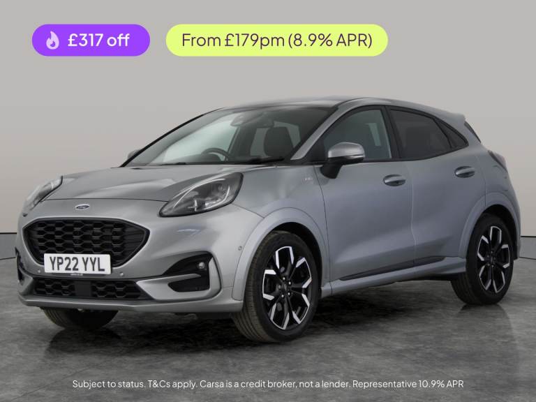 2022 Ford Puma 1.0T EcoBoost MHEV ST-Line X SUV 5dr Petrol Hybrid Manual Euro 6 (s/s) (155 Suv Hy...