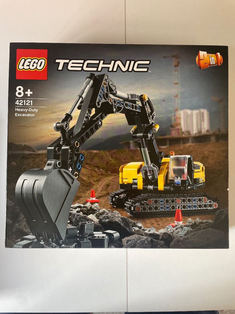 LEGO 42121 Technic- Heavy-duty Excavator BRAND NEW RETIRED SET 