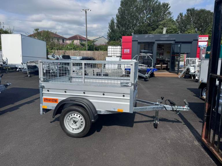 BRAND NEW 5ft X 4ft NIEWIADOW TRAILER WITH 40CM MESH 750KG