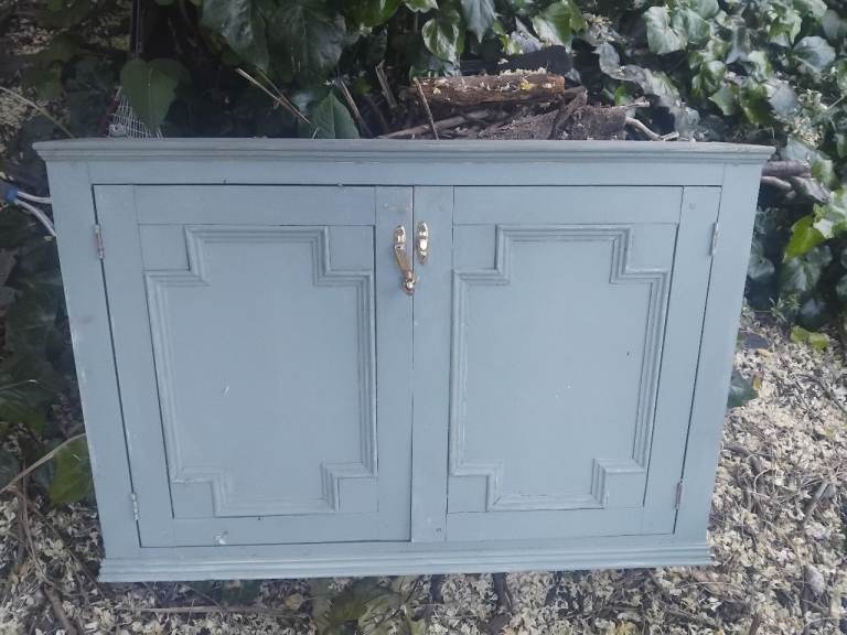 Vintage Cabinet Cupboard Wall Mounted Storage