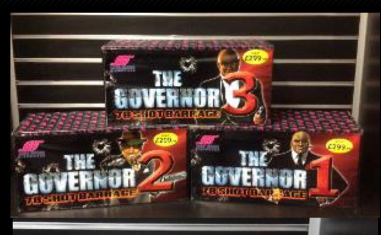 New Year’s Eve-Firework Night-Open to offers-Governor 3 Cake Firework 