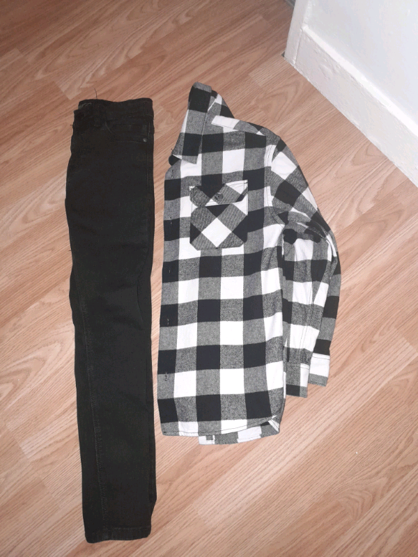 Boys NEXT jeans and shirt