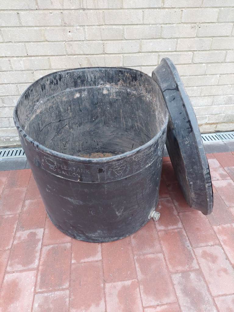 Large plastic water container FREE