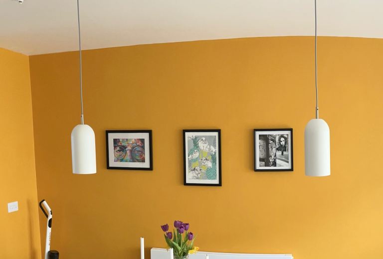 image for 2x John Lewis pendant lights