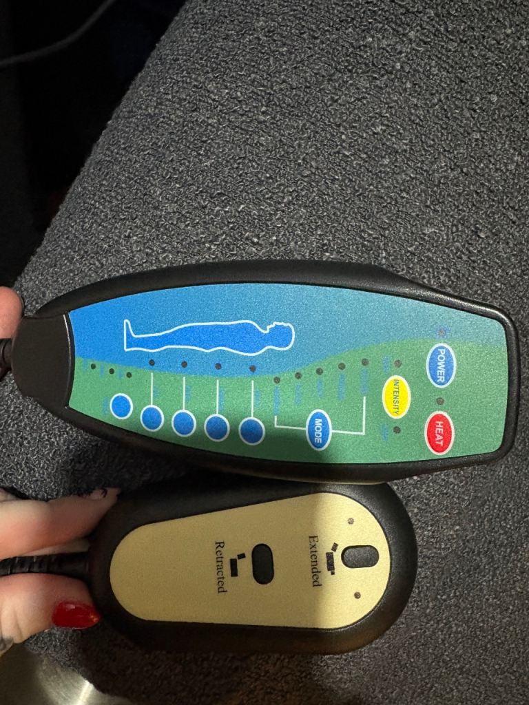 Electric recycling chair with heated seat 