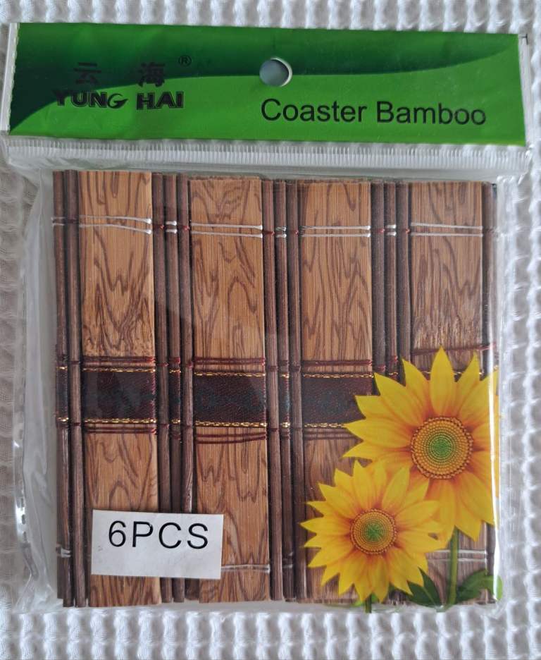 New Coasters (6 PCS) - in it's original packaging