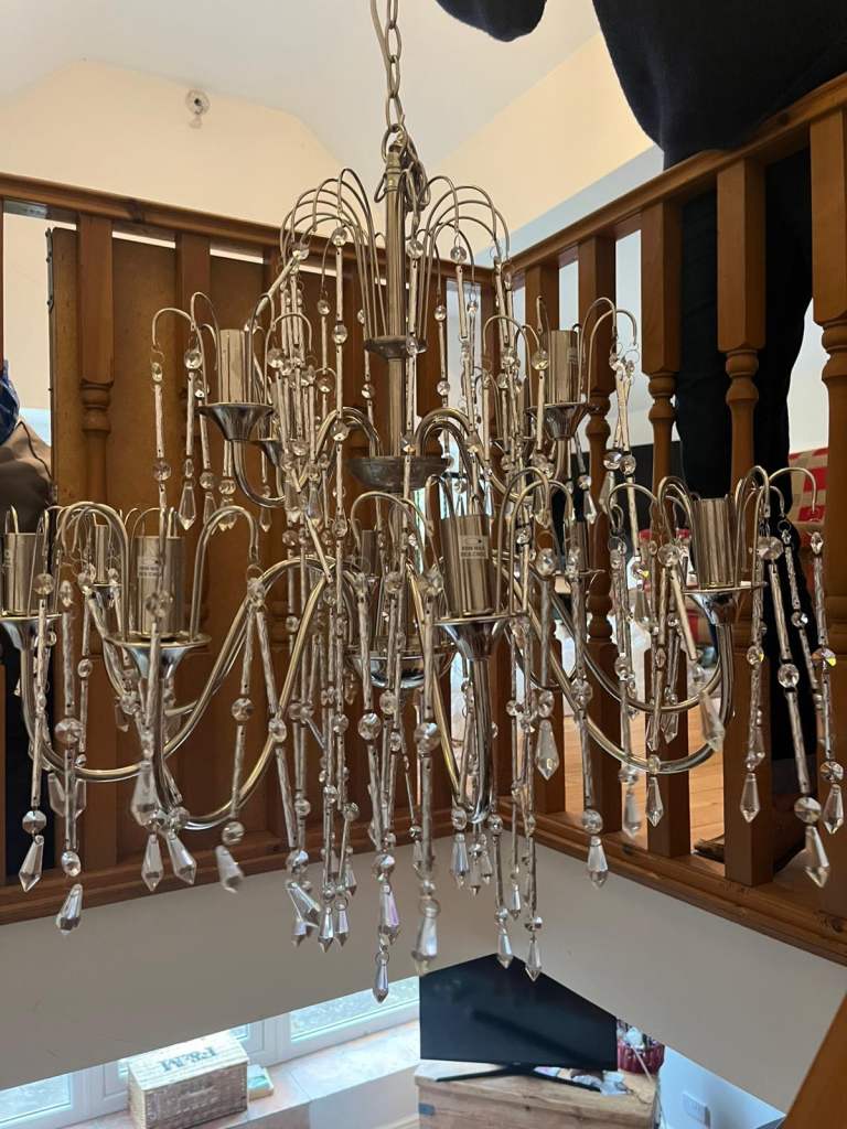 Large Chandelier (silver)