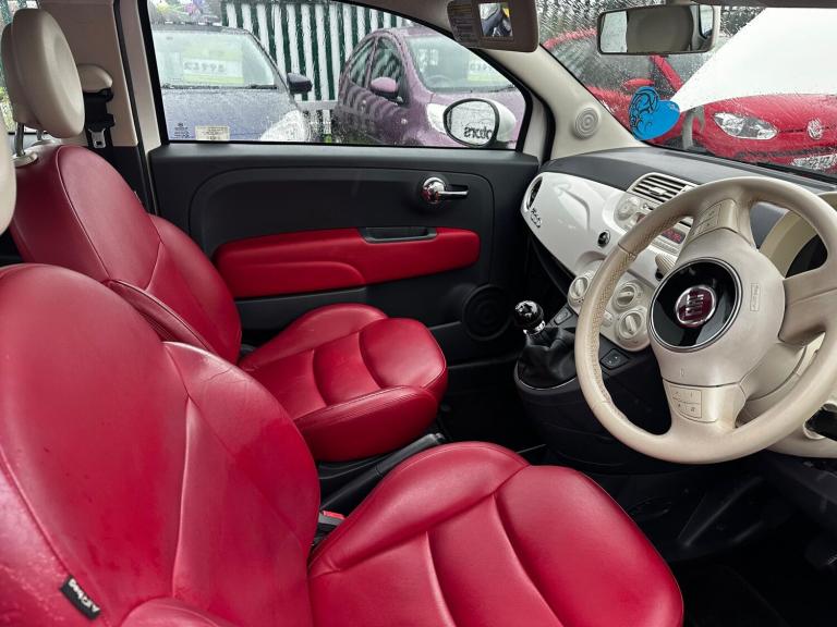 2012 Fiat 500 1.2 Lounge 3dr [Start Stop] HATCHBACK PETROL Manual