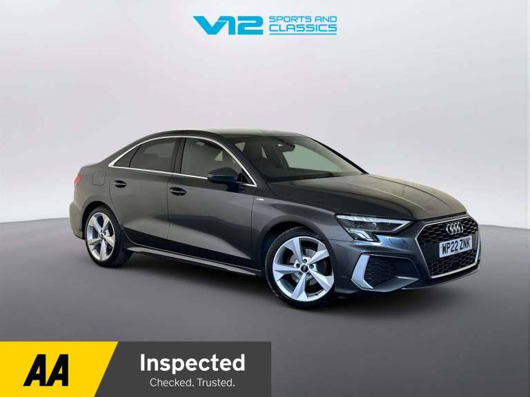 2022 Audi A3 30 TFSI S Line 4dr S Tronic SALOON PETROL Automatic