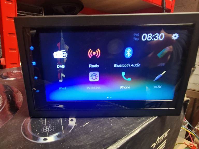 DOUBLE DIN PIONEER DMH 340DAB STEREO