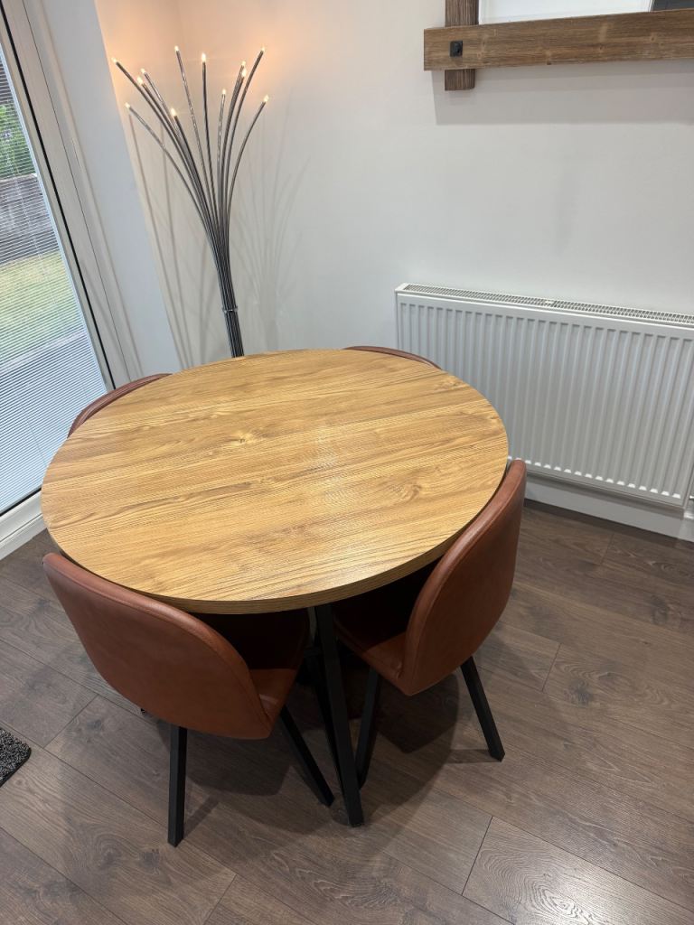 Habitat Nomad Oak Dining Table & 4 Chairs
