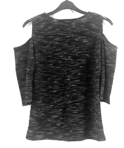 BEAUTIFUL, LADIES COLD SHOULDER KNITTED TOP, SIZE 8, BRAND NEW