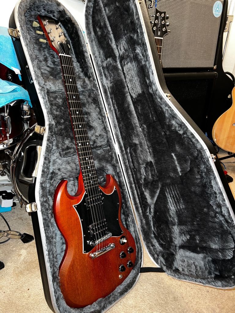 GIBSON SG SPECIAL (2004) – FADED BROWN – HISCOX HARD CASE – PRICED TO SELL