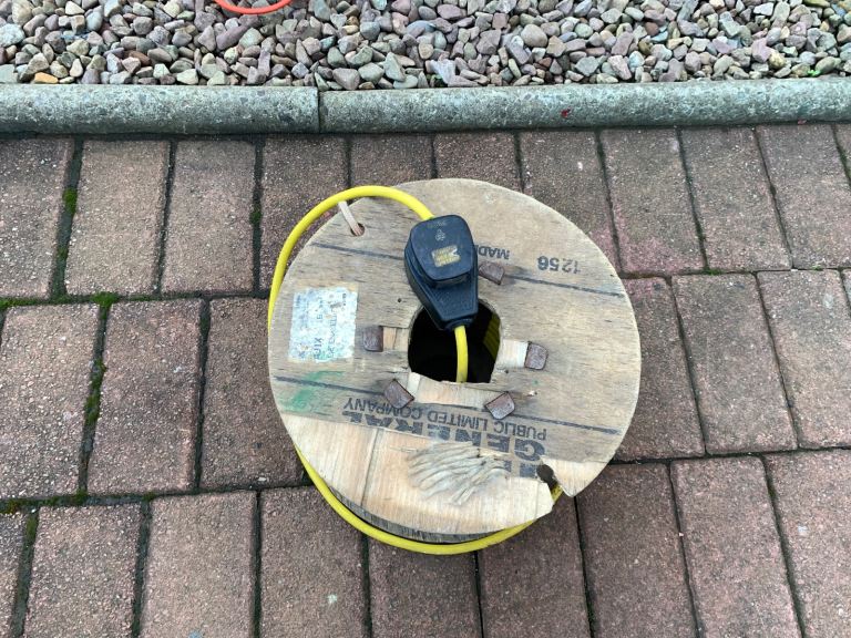 15 m extension lead single socket 