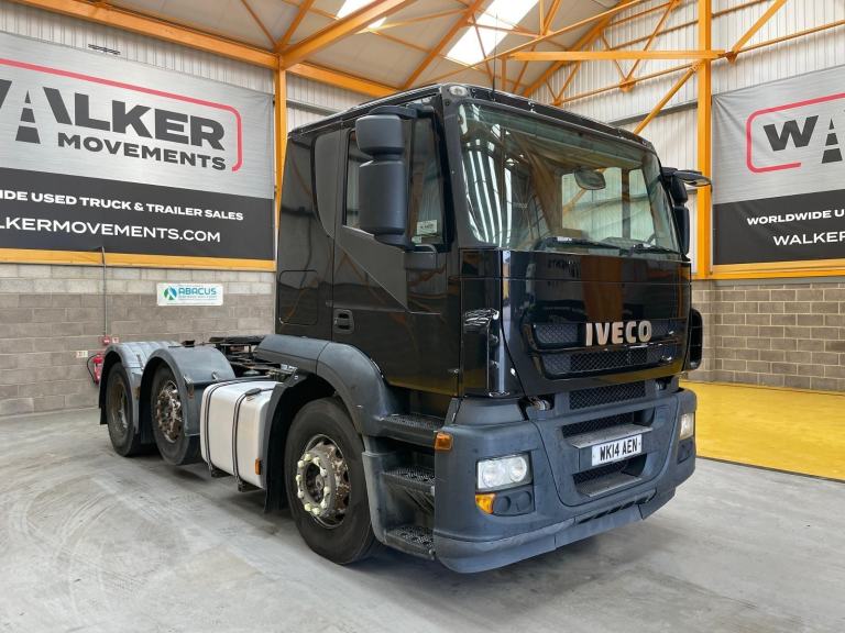 IVECO STRALIS 450 EURO 5 ACTIVE TIME 6X2 TRACTOR UNIT - 2014 - WK14 AEN