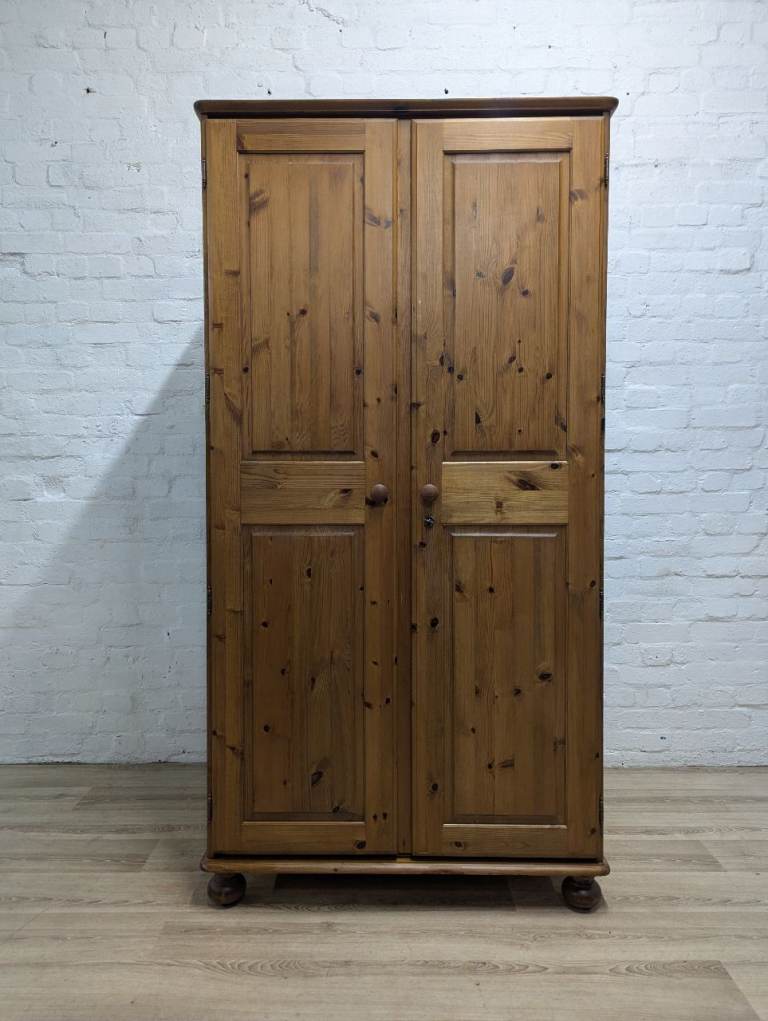 Ducal Victoria Pine Wardrobe (DELIVERY AVAILABLE)