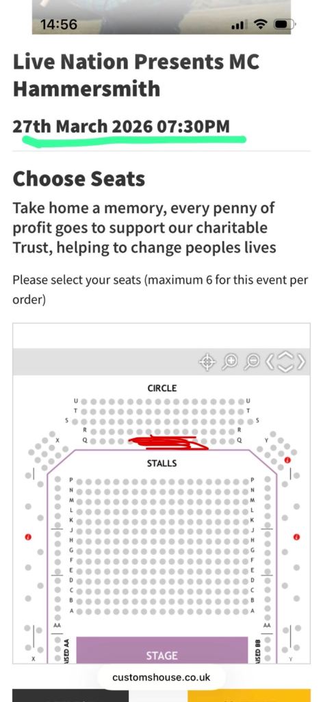 Mc Hammersmith at the customs house 