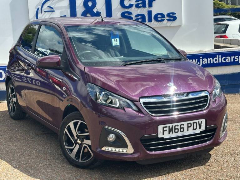 2017 Peugeot 108 1.2 PureTech Allure Hatchback 3dr Petrol Manual Euro 6 (82 ps) Hatchback Petrol ...