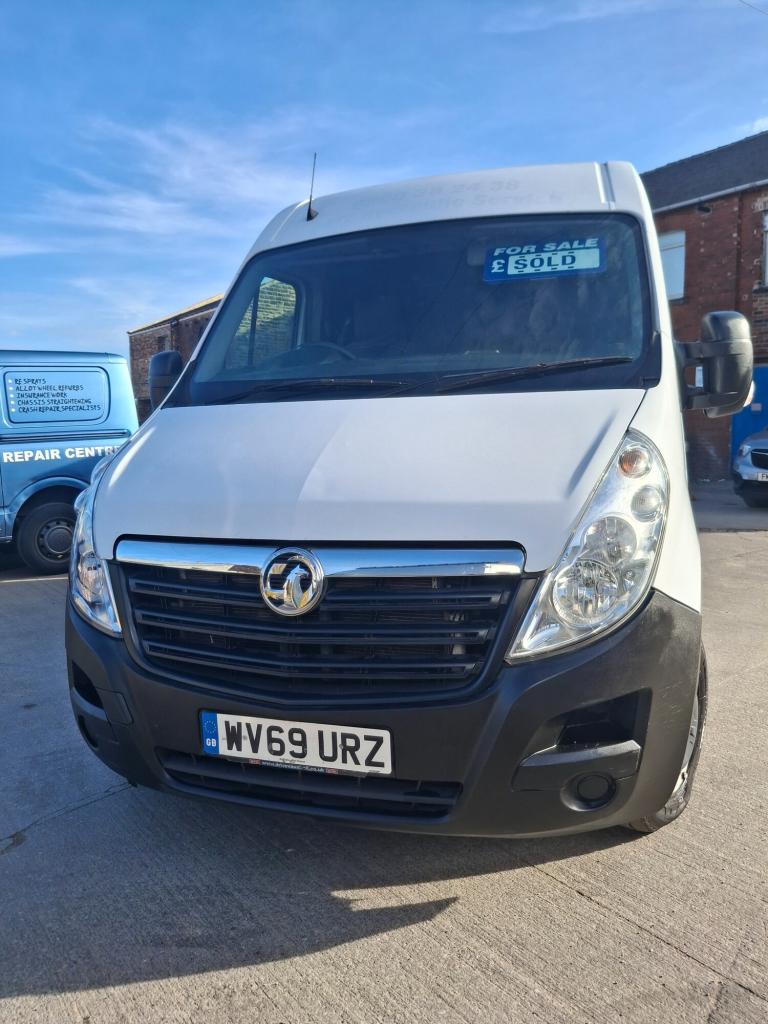 2019 Vauxhall Movano 2.3 CDTI H2 Van 130ps PANEL VAN Diesel Manual