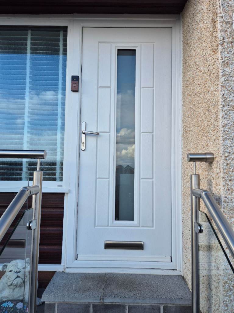 Front Door - Composite - white