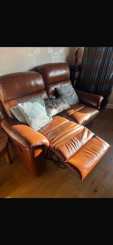 Leather sofa