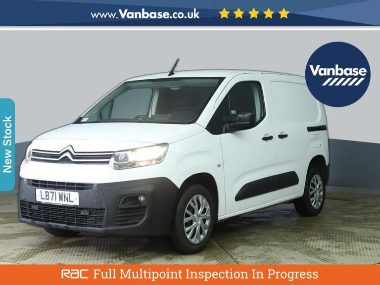 2021 Citroen Berlingo 1.5 BlueHDi 1000 Enterprise M Pro Panel Van 5dr Diesel Manual SWB Euro 6 (s...