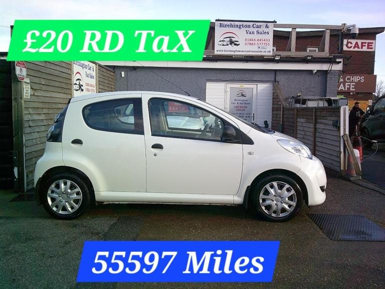 2012 Citroen C1 1.0cc PETROL VTR **55611 MILES** (£20 RD TAX) FSH VGC AC HPI CLEAR  HATCHBACK Pet...