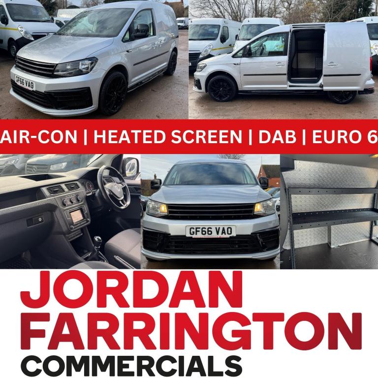 2016 66 Reg VOLKSWAGEN CADDY 2.0 TDI C20 BLUEMOTION TECH HIGHLINE SWB**NO VAT**