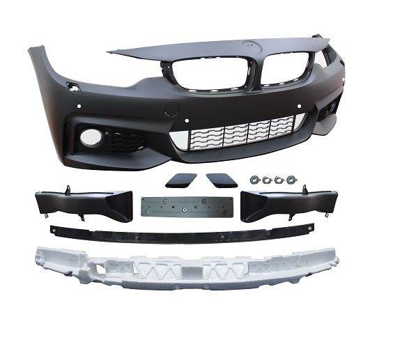 BMW 4 SERIES COUPE 2013 – 2017 FRONT BUMPER KIT M SPORT WITH PDC