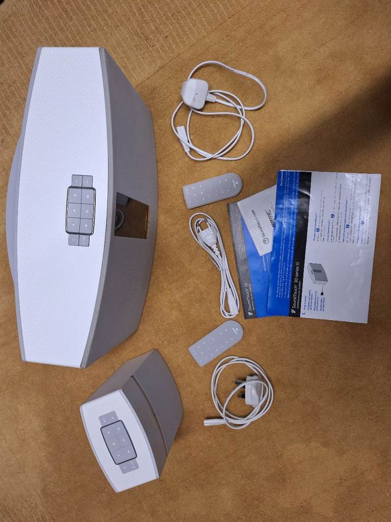 Bose SoundTouch 30 & 20 Speakers with Remotes