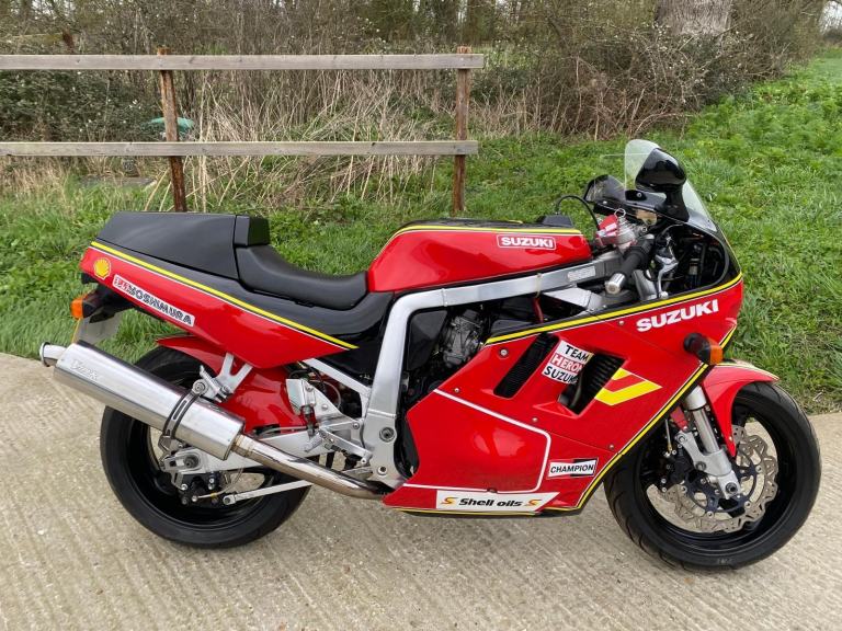 SUZUKI GSX-R750 M, 1990, 51,436 MILES, LOVELY OLD SKOOL JAPANESE SUPERBIKE