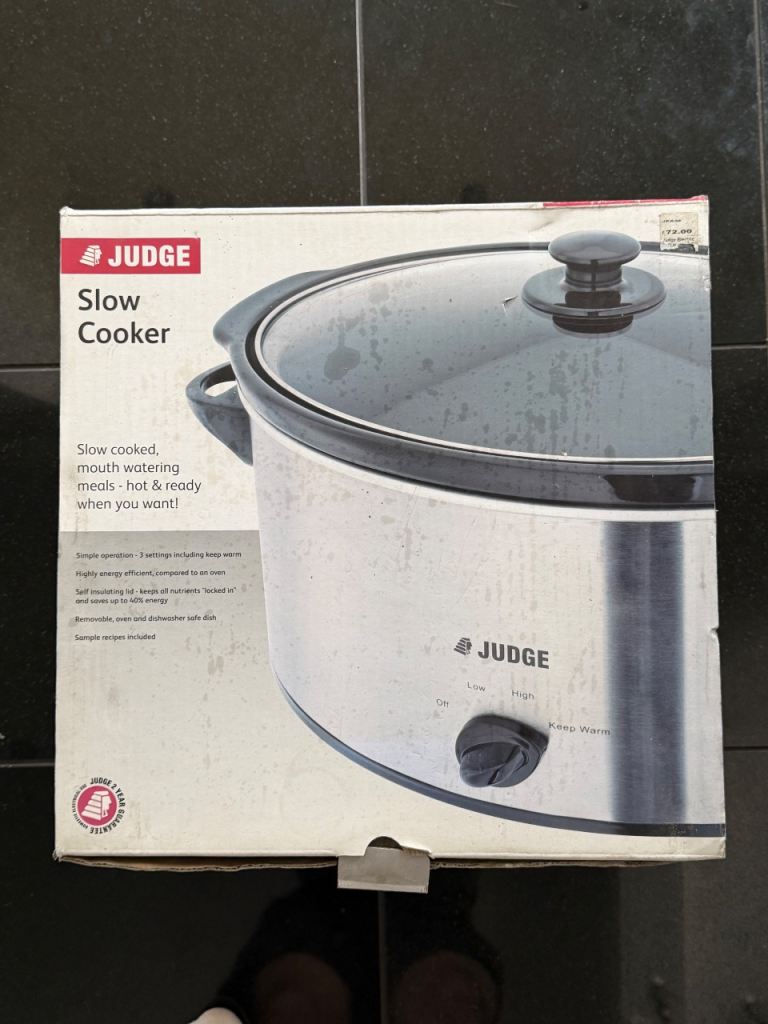 Judge Slow Cooker - Brand New in Box
