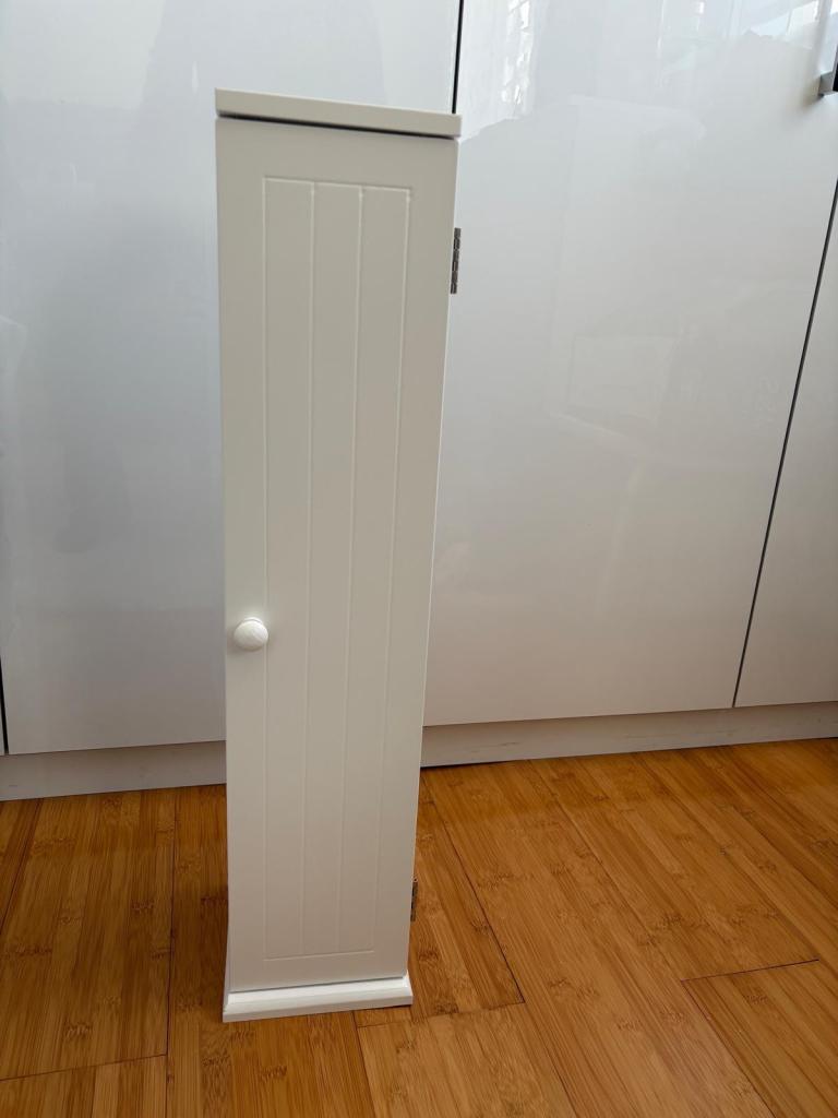 Toilet roll holder cabinet 