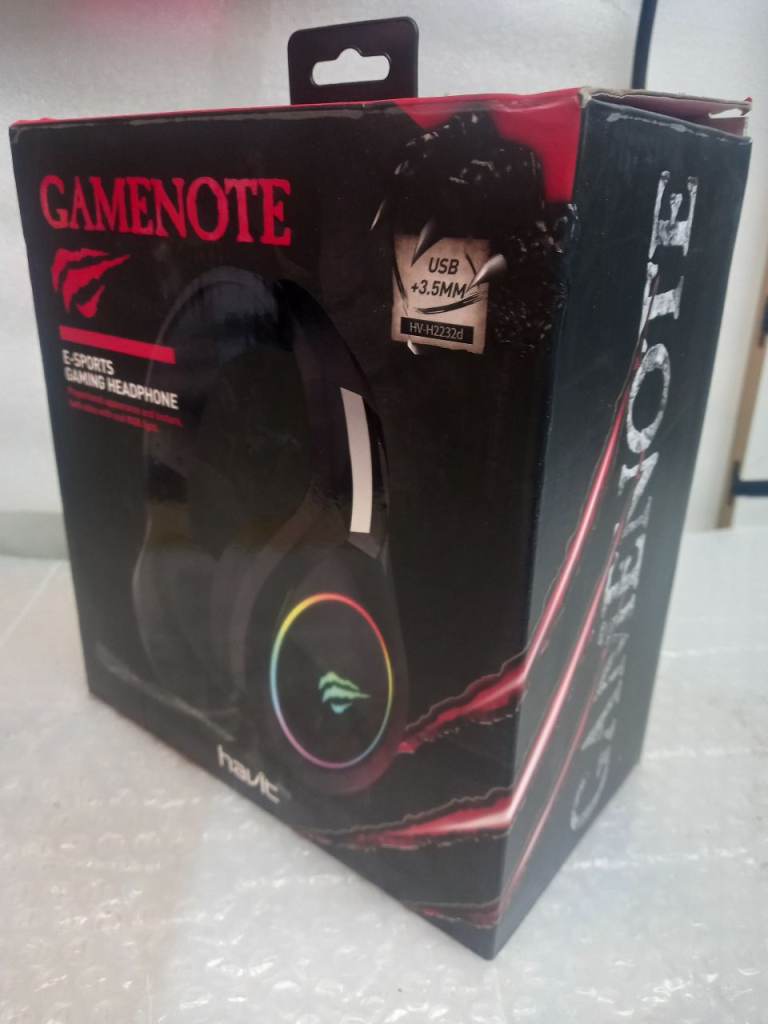 Gamenote Havit E-Sports Gaming Headset - New, Boxed