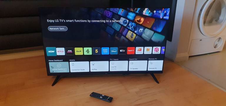 FREE LOCAL DELIVERY 2024 LG LQ6006LA 43 INCH HDR SMART TV £120 NO OFFERS THANKS