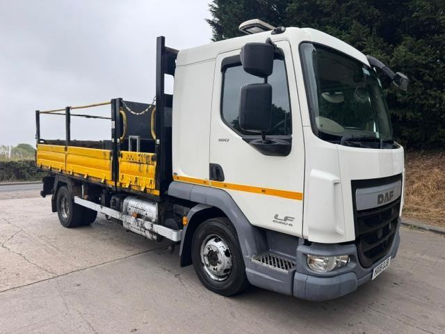 2018 18 DAF LF 180 EURO 6 drop side tipper tar chutes tool safe storage cab