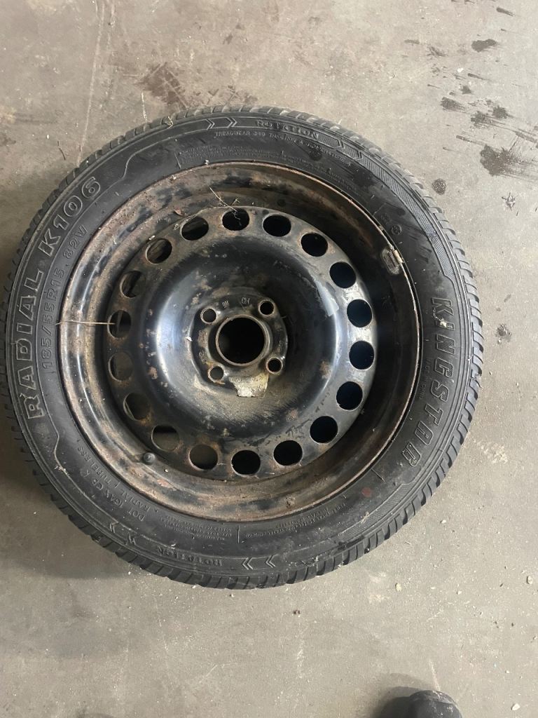 Spare wheel 185/55 r15 tyre