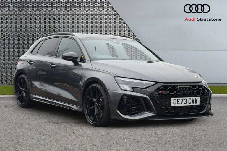 2024 Audi RS3 RS 3 TFSI Quattro Carbon Black 5dr S Tronic Hatchback Petrol Automatic