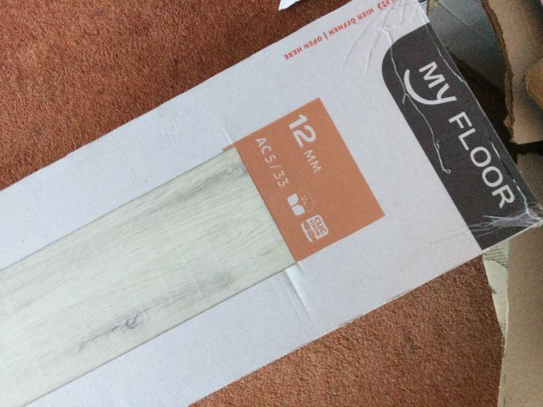 New!  Four Boxes Laminate Flooring