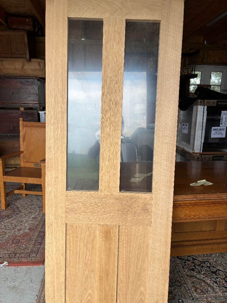 Oak Glazed Internal Door – Good Condition