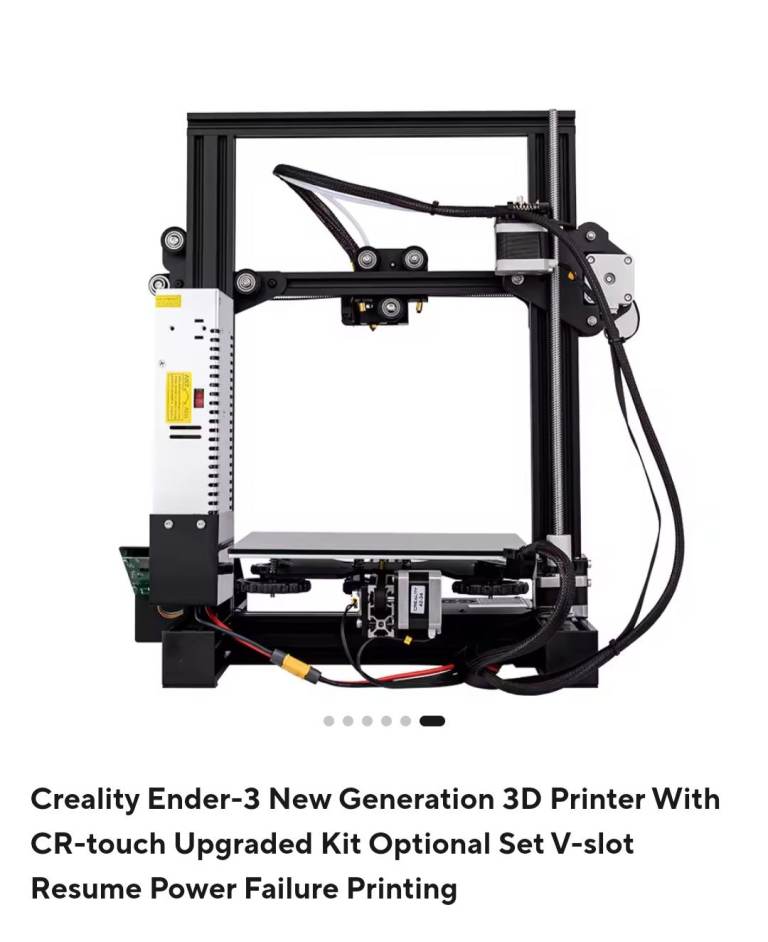 Creality 3D Printer - Brand New, Black