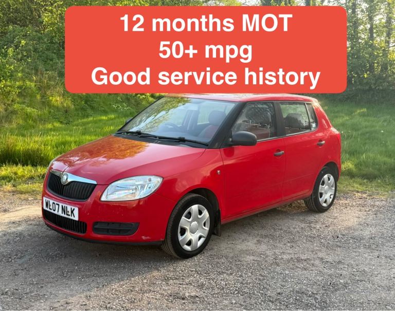 Skoda, FABIA, Hatchback, 2007, Manual, 1198 (cc), 5 doors