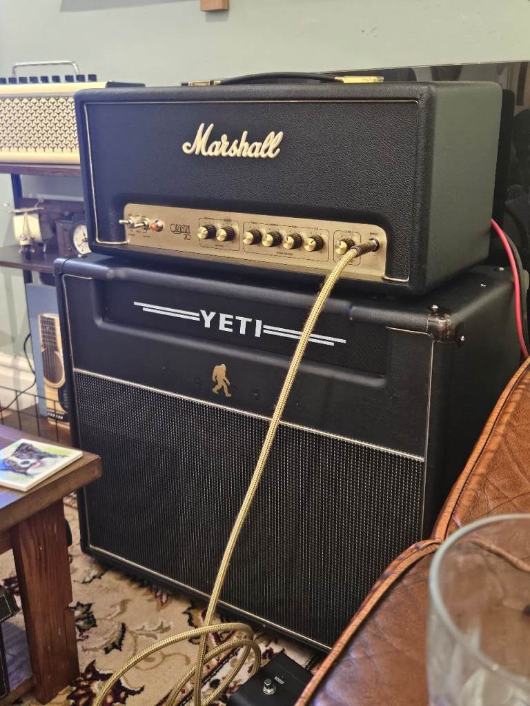 Marshall origin 20 head and cab