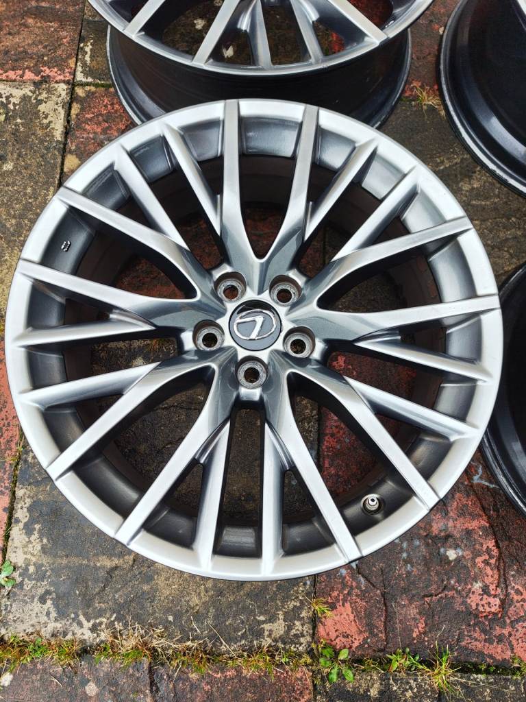 Lexus alloy wheels 20" genuine