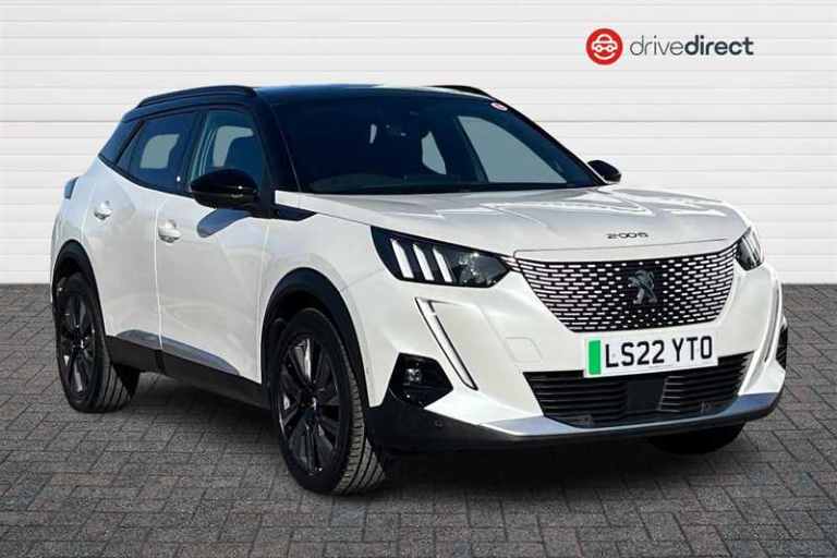 Peugeot E-2008 50kWh GT Premium SUV 5dr Electric Auto (7kW Charger) (136 ps) SUV Electric Automatic