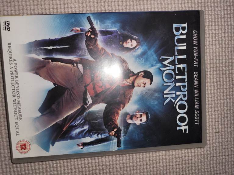 Bulletproof Monk (2003) – Chow Yun‑Fat – Action Fantasy – DVD – Great Condition